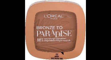 L'Oréal Bronze to Paradise Bronzing Poeder - 02 Baby one more Tan
