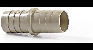 Nedis Verlengstuk met 2 Slangklemmen - 19 mm - 19 mm - Grijs / Metaal