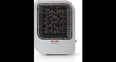 Nedis Keramische PTC-Ventilatorkachel - 750 / 1500 W - 2 Verwarmingsmodi - Oververhittingsbeveiliging - Omvalpreventie