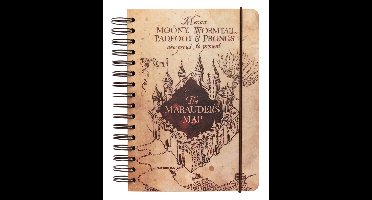 Harry Potter Marauder's Map Unisex Bureau- & Schrijfgerei - meerkleurig - Standard