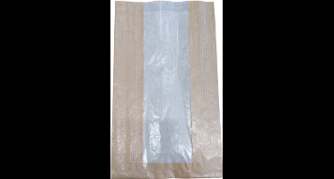 Stazakken Wit Kraft 8x5x13cm | 28 gram (100 stuks)