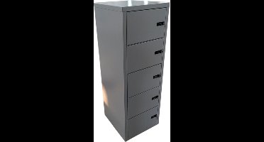 Laadlocker Bravour BR5 met 5 grote, afsluitbare vakken - combinatieslot