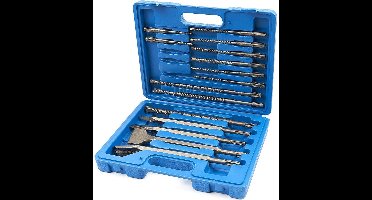 HBM 15 Delige SDS-Plus Betonboor en Beitelset