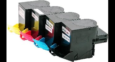 Set 4x ABC huismerk toner geschikt voor Lexmark CS417 CS417dn CS517 CS517de CS517dn CX417 CX417dn CX517 CX517de CX517dn CS 417 CS 417dn CS 517 CS 517de CS 517dn CX 417 CX 417dn CX 517 CX 517de CX 517dn