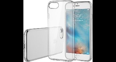 Geschikt voor iPhone SE (2020 / 2022) / 7 / 8 back cover case hoesje - transparant