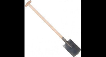 Hendrik Jan - Spade - Compact - Gepolijst - Steel 85 cm - Essenhout