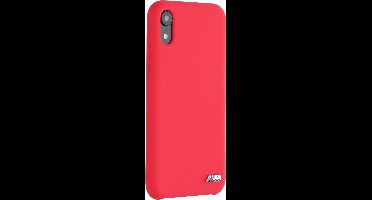 Rood BMW Backcover hoesje voor iPhone XR - Silicone