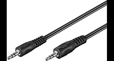 Goobay AUX Audio Connector Cable, 3.5 mm Stereo, CU 2.5 m