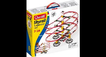 Quercetti Skyrail Knikkerbaan Suspension - Educatief speelgoed 132-delig - 6+ jaar