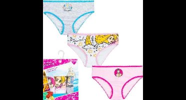 Disney Princess - Onderbroekjes - 3 paar - maat 116-122
