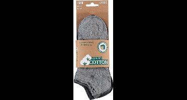 Apollo Sneakersokken Elastaan/Bio-katoen - 4-pack - Meerdere kleuren - 39-42
