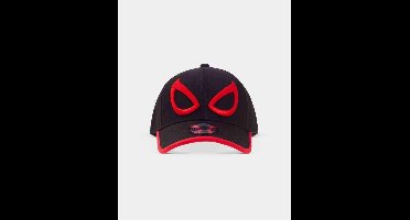 Marvel SpiderMan Snapback Pet Minimal Eyes Zwart