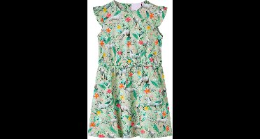 vidaXL - Kinderjurk - 128 - lichtkakikleurig