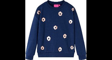 vidaXL - Kindertrui - 128 - marineblauw