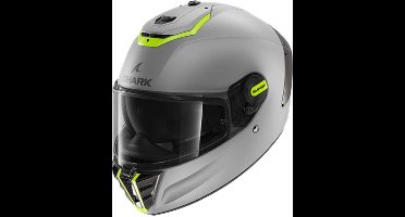 SHARK SPARTAN RS BLANK Mat SP Motorhelm Integraalhelm Zilver Geel Silver - Maat XL