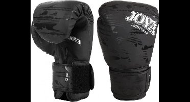 Joya Camo V2 Kickbokshandschoenen PU - Zwart/Zwart - 6 oz.