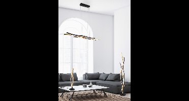 Hanglamp Trio Leuchten Blaze messing