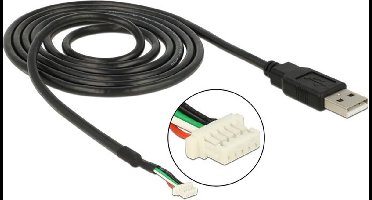 USB 2.0 verbindingskabel voor 5 pin cameramodules v1.9 1,5 m