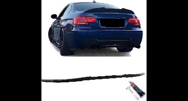 Achterklep Spoiler Cap voor Bmw 3 Serie E92 Coupe glans Zwart