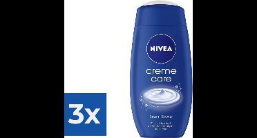NIVEA Douche Creme - 250ML - Voordeelverpakking 3 stuks