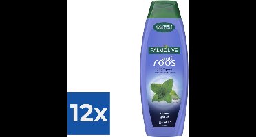 Palmolive Anti Roos Shampoo met Wilde Munt-Extract 350 ml - Voordeelverpakking 12 stuks
