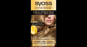 Syoss Oleo Intense - Haarverf - 7-10 - Natuurlijk Blond - 115ml x 12