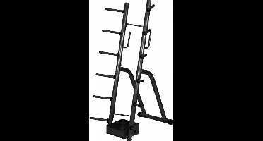 Gorilla Sports Universele halterrek - Halterschijven en halterstangen