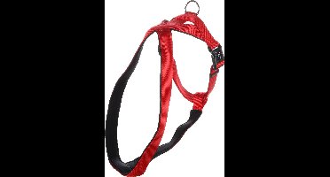 Flamingo Abbi Cross - Harnas Honden - Harnas Cross Abbi Rood Xxl 74-100cm 32mm - 1st - 133327 - 1st