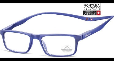 Montana Eyewear MR59B Leesbril met magneetsluiting +1.00 - blauw