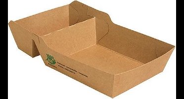 80 st. 80st. Kartonnen Frietbakjes A20 (A14+1)