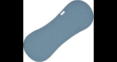 Funnies Spuugdoek Schouder Junior 20 X 55 Cm Katoen Blauw/grijs