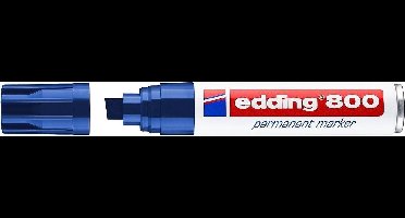 Viltstift edding 800 schuin 4-12mm blauw