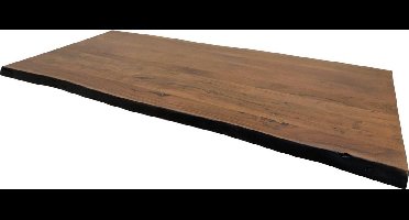 Tafelblad live edge - 240x100x5 - Walnoot bruin - Acaciahout