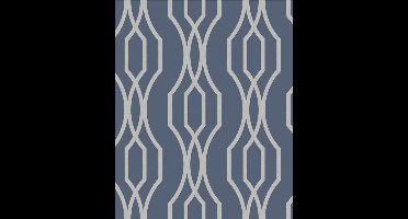 Insignia Trellis donkerblauw/zilver 24515
