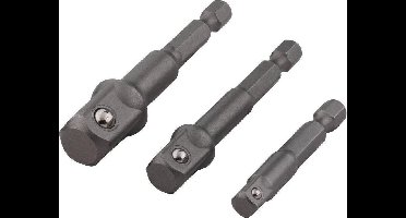 wolfcraft - Dopadapterset, 3-dlg. - 8797000