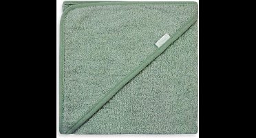 Funnies Badcape | Stone green | 80x80 cm | 100% Katoen | Badstof