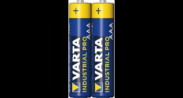 VARTA Industrial Pro batterij AAA Micro Alkaline LR03 2-pack