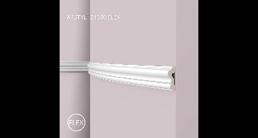 Wandlijst NMC Z1360 Flex ARSTYL Noel Marquet Sierlijst flexibel Lijstwerk tijdeloos klassieke stijl wit 2 m