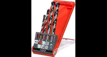kwb 044800 Chroom-Molybdeen-staal Beton-spiraalboor 4-delig 5 mm, 6 mm, 8 mm, 10 mm Cilinderschacht 1 stuk(s)