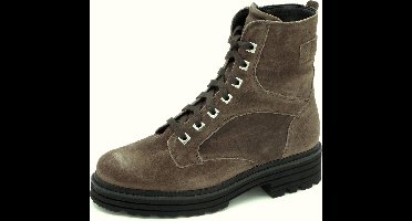 Durea Dames Veterboot - 9758-755-0683 Bruin - Wijdte H - Maat 7 (40.5)