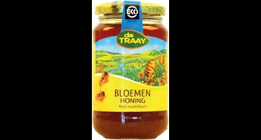 De Traay Honing Bloemenhoning Vloeibaar - 450 gram