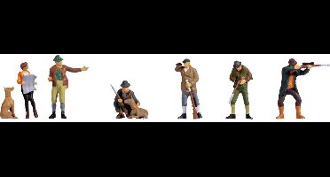 NOCH 36059 N Jagers en boswachter figuren Geverfd