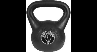 Gorilla Sports Kettlebell - Kunststof - 18 kg