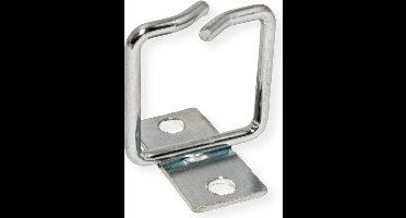 ROLINE kabeloog, 40x40 mm, metaal, Kabelinvoer voorzijde