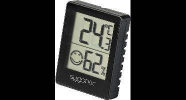 Sygonix Thermo- en hygrometer Zwart