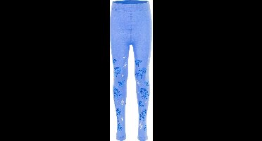Disney Frozen Meisjes Legging - Thermolegging - Blauw - Maat 92/98