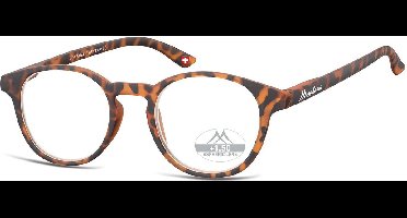Montana Eyewear MR52E leesbril +1.00 Tortoise incl. platte koker