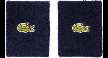 Lacoste Polsband Sport Wristband Navy 2 Pack