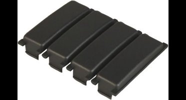 ABB installatiedozen en-kasten afdekprofiel 1 set van 4 modules