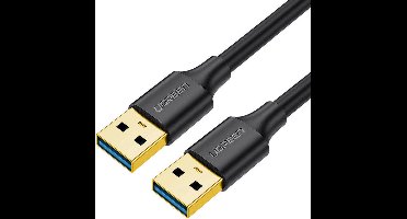 Ugreen - kabel - USB-A - USB-A USB3.0 5Gb/s 0,5m zwart - (US128)